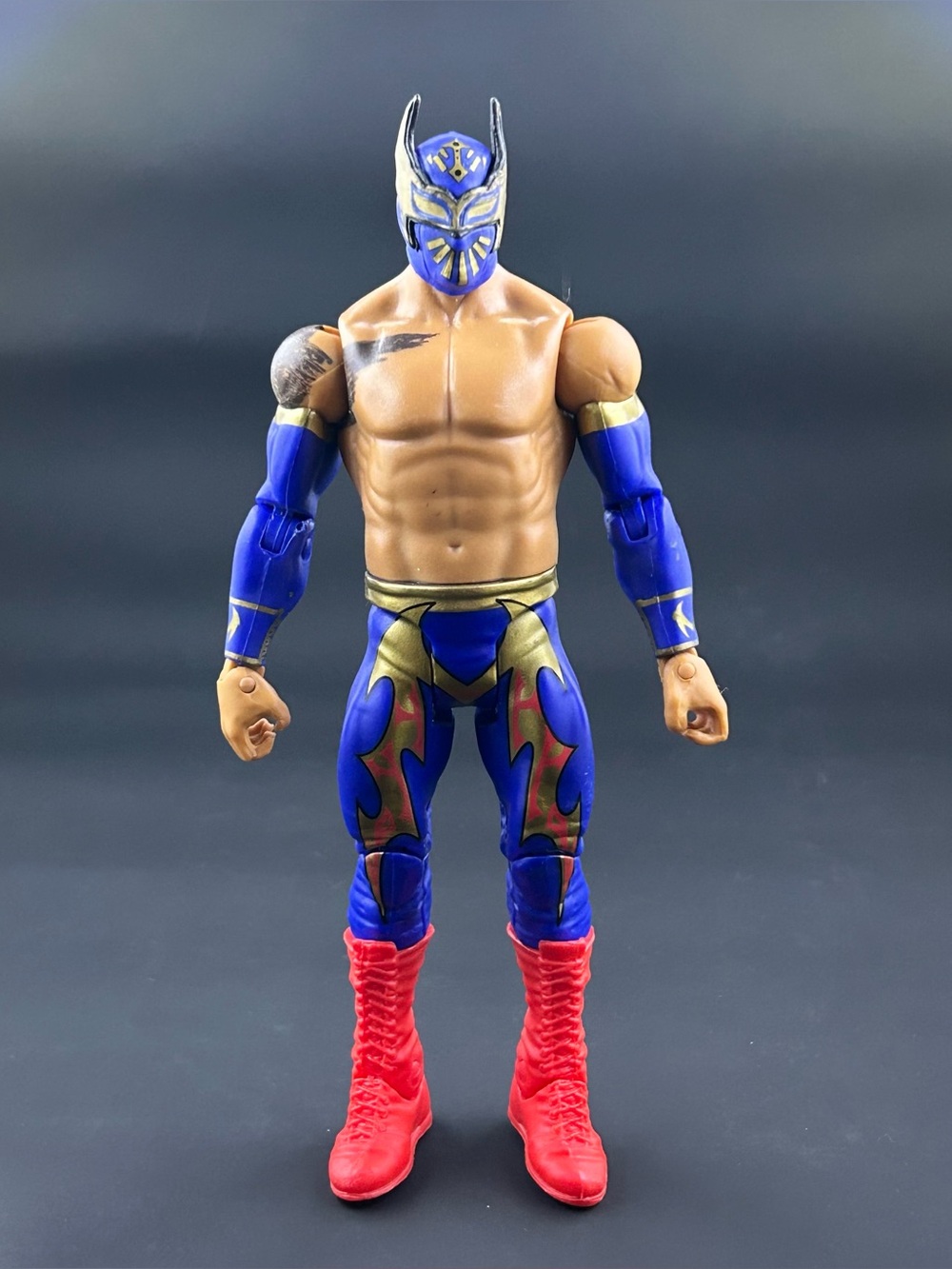 Mattel WWE Basic Then Now Forever Series 1 Sin Cara Wrestling Action Figure 2011